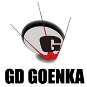 Image result for gd goenka logo .png
